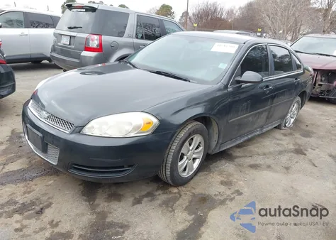 2014 Chevrolet Impala Limited Ls from USA, damaged, VIN 2G1WA5E33E1189447